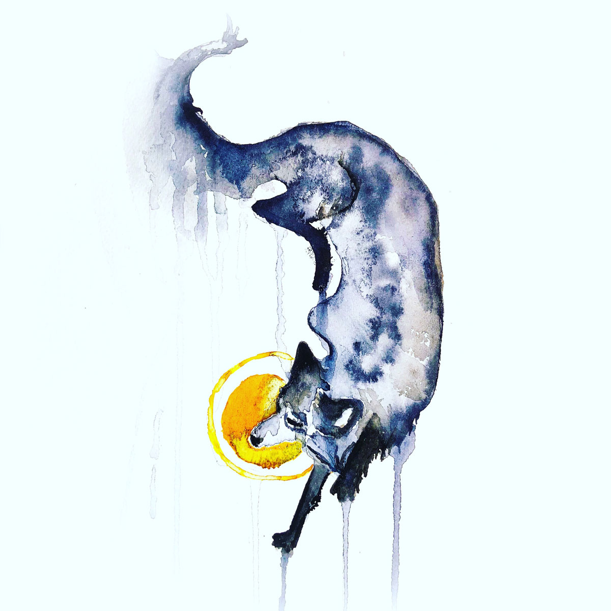 Fox watercolor
